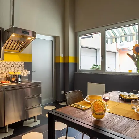 شقة Duomo-porta Venezia Design Loft Giallo 2 ميلان