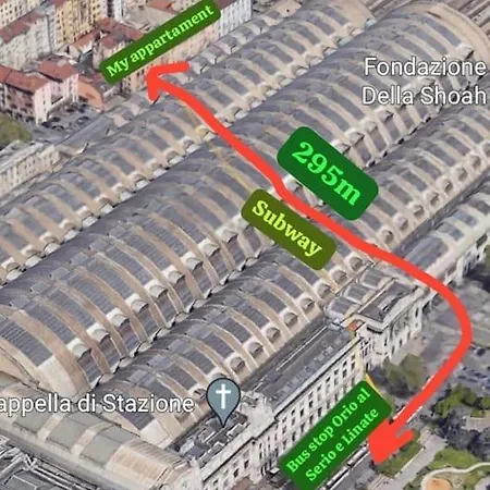 شقة Station Flat ميلان