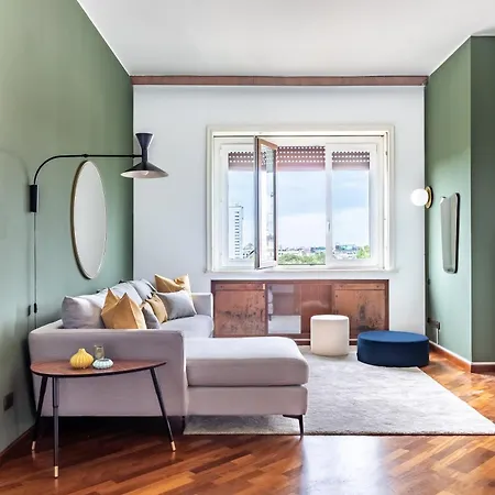 Trilocale Vintage Vicino A Con Vista Panoramica Sul Duomo Milánó