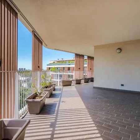 Penthouse Terrace Piranesi 4pax Wifi 米兰