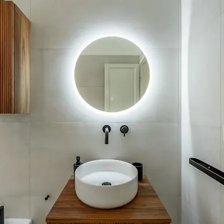 Apartment Center-design Attic Penthouse With Private Terrace