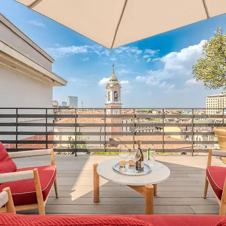 Cadamosto Art Penthouse With Terrace R&r * Milán