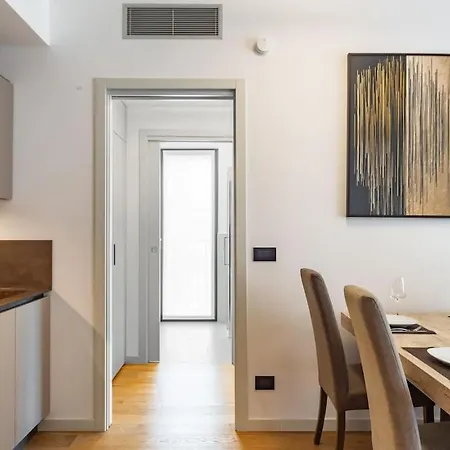 Appartement East Garden Lambrate Elegante Moderna Milaan