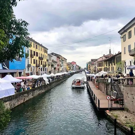 Casera Loft In The Heart Of Navigli, Close To Bocconi Milano
