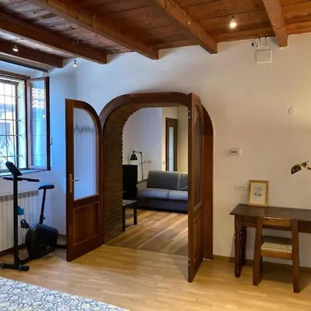 Oasis On Water In The Center Of