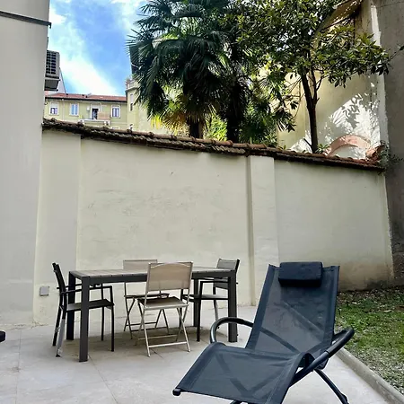 アパート Lr Deluxe - Porta Venezia - Bilocale Con Giardino Privato *