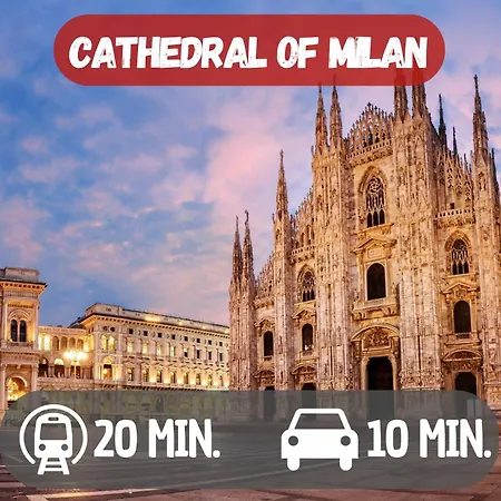 Appartamento 10' Linate Airport, Perfect For Visiting Milano