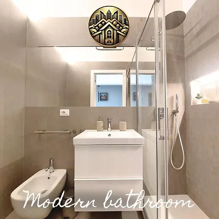شقة Navigli-san Babila New Attico Balcone Aria ميلان