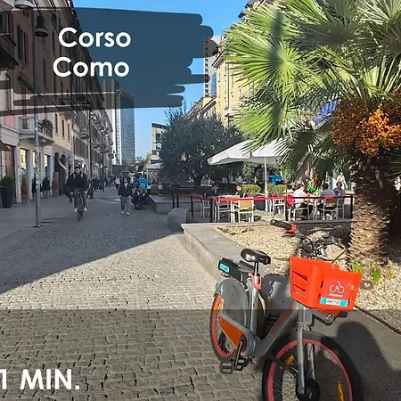 Eleganza Design Corso Porta Garibaldi - 80 Mq דירה *