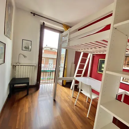Apartman Grazioso Nel Cuore Del Tran Tran Di Milano, Perfetto Per Amici E Famiglie, Vicino A Metropolitana Milánó