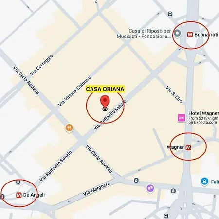 Casa Oriana 1 Centro-metro M1 *