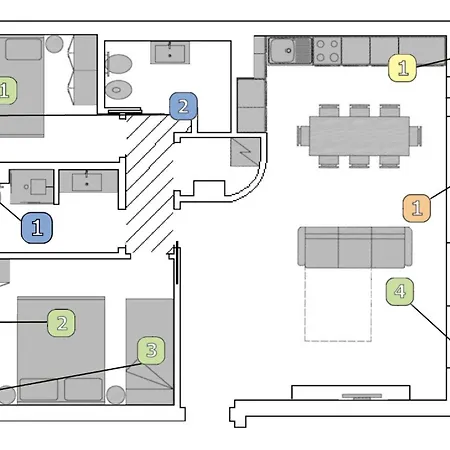 Stayeasy Santagiulia - M3 Metro - Center In 20 Mins Appartement