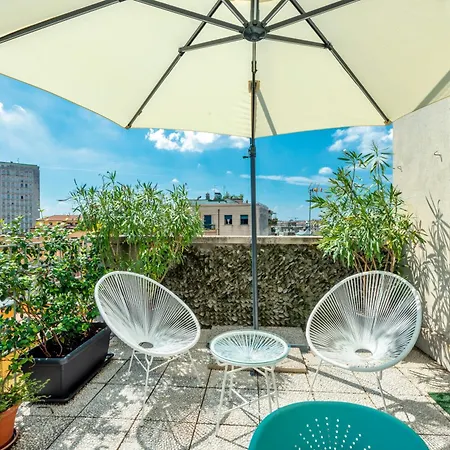 Duomo-navigli1- Splendido Per 4 Con Terrazzo Appartement