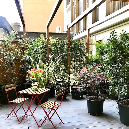 Nt31 Terrazza Giardino Milánó