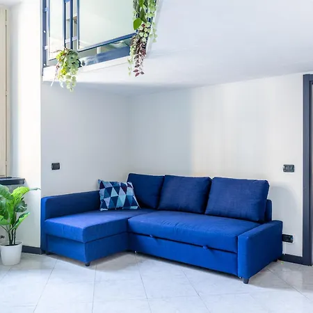 Blue Loft In The Heart Of Milan, Next To Metro Station Apartamento *