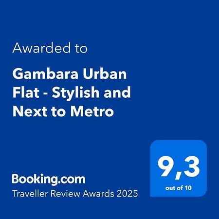 Gambara Urban Flat - Stylish And Next To Metro شقة ميلان