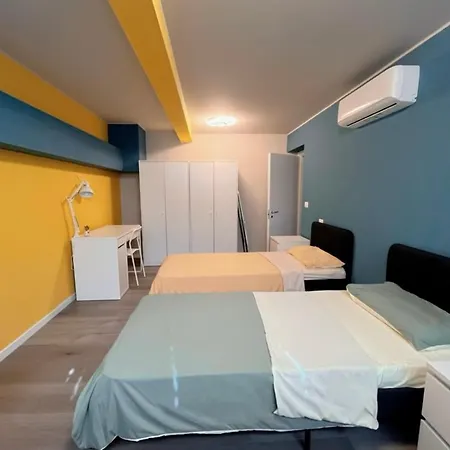 B&B Pizza Room Twin Room Near Navigli Milan Quarto em Acomodações Particulares *