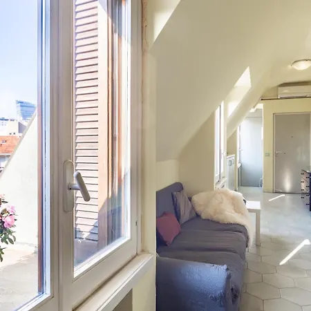 Repubblica-stazione Big House Skyline View 4 Pax Check In H24 Apartament Mediolan