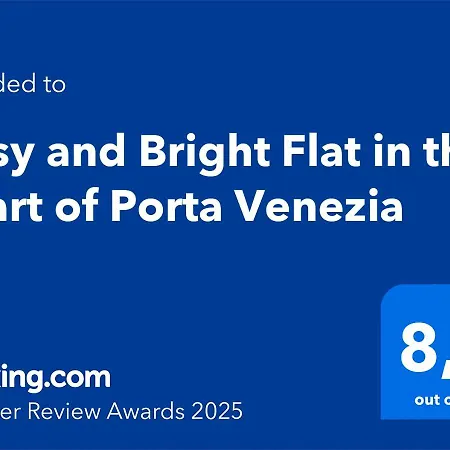 Cosy And Bright Flat In The Heart Of Porta Venezia Apartmán