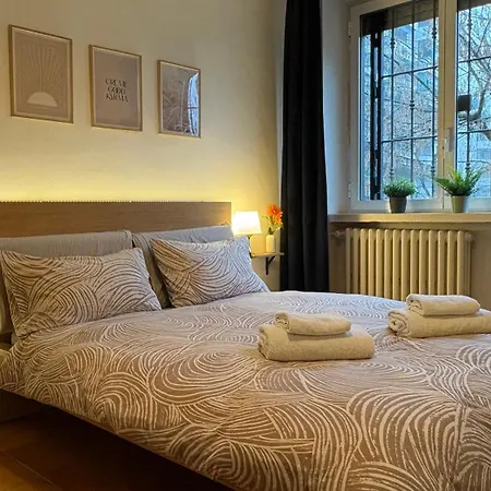 Daire Niguarda Hospital M5 Lilla 10 Away Wifi Ac *