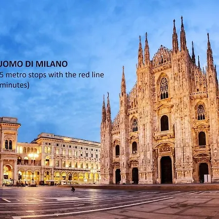 Centrale-duomo 10min - 40m2 - Metro 1min Daire