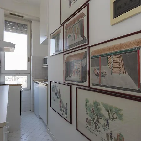 Skyline View Biancamano 1 Bdr With Balcony By Rentopolis Lejlighed Milano