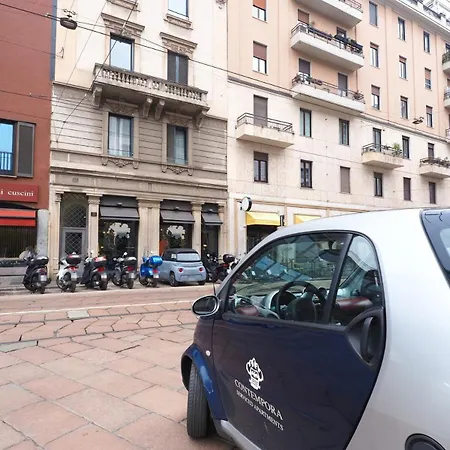 Apartman Contempora - Interior 900 3rd Floor - Duomo - Missori Milánó