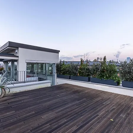 公寓 Moscova Elegance And Modern Design With Rooftop
