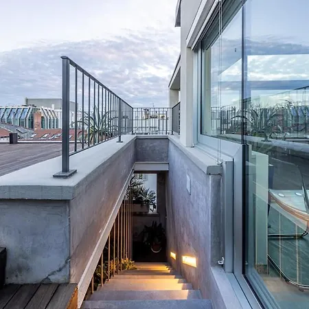 Lägenhet Moscova Elegance And Modern Design With Rooftop *