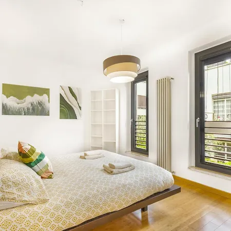 Design Loft Turro Con Garage E Giardino Privati * Milánó