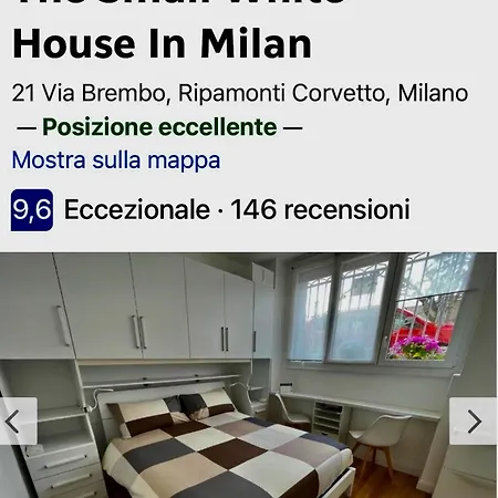 The Small White House In * Milano