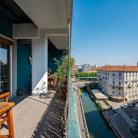 Navigli-darsena Terrazza Esclusiva Sulla Citta * Milano