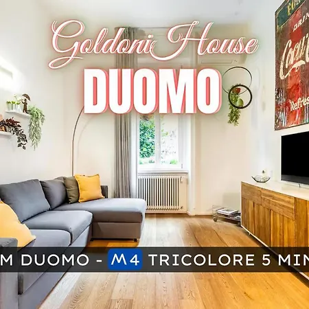 Goldoni House - Duomo 2 K M - Porta Venezia - Linate * Milano