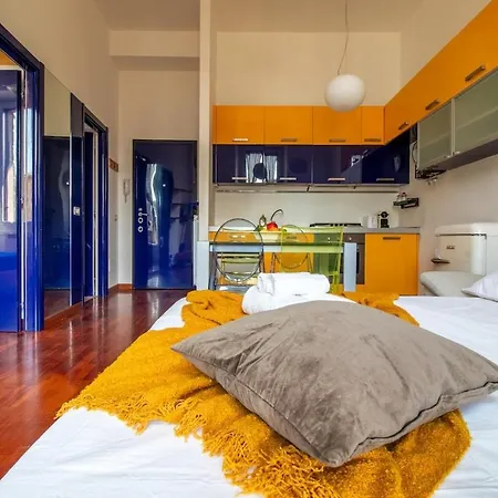 Station 5 Min - Double Bed Caiazzo 4 Guests Wifi * 밀라노