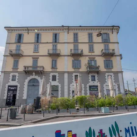 公寓 I-host - Trilocale Navigli Con Vista Darsena *