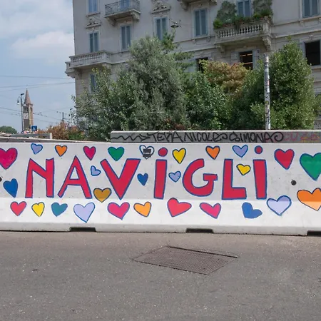 I-host - Trilocale Navigli Con Vista Darsena 公寓