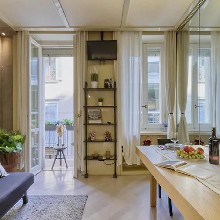 Cerva - Cozy 1 Bedroom With Balcony In San Babila By Rentopolis Daire *