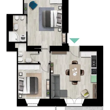 Apartment Casacenisio - Fiera-mico - Sempione *