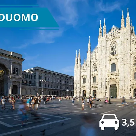 Carlo Farini 72 Superior - Private Parking - Centro Lägenhet Milano