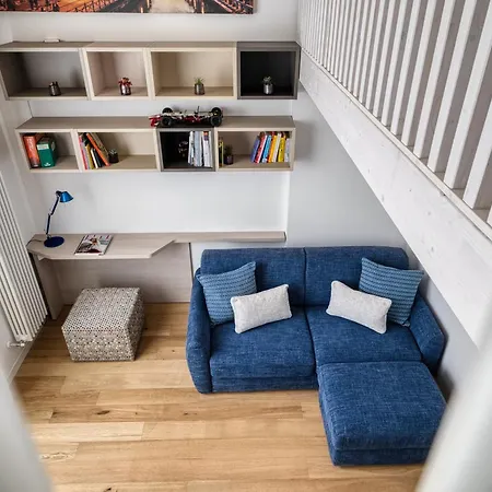 公寓 Stylish Design Loft In Navigli By Mastery