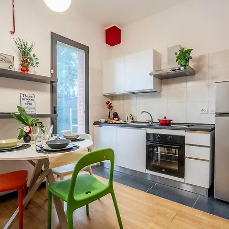 公寓 Casa Con Giardino Vicino Linate, 5 Minuti Arena Olimpica *