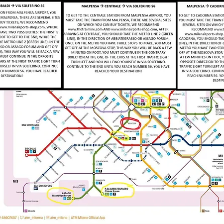 Taxi no-need Suite - Metro, Train Station to Malpensa, Nightlife&Restaurants