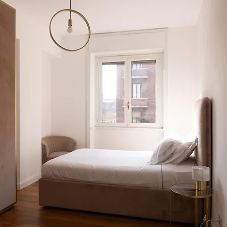 Lusso, Stile E Un Meraviglioso Terrazzo Nel Cuore Di Apartmán Milán