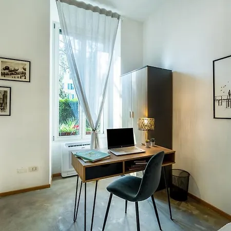 Apartamento Private Garden&metro 2 Min - Wooden Wave Flat *