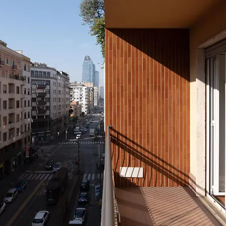 Lusso, Stile E Un Meraviglioso Terrazzo Nel Cuore Di Apartmán Milán