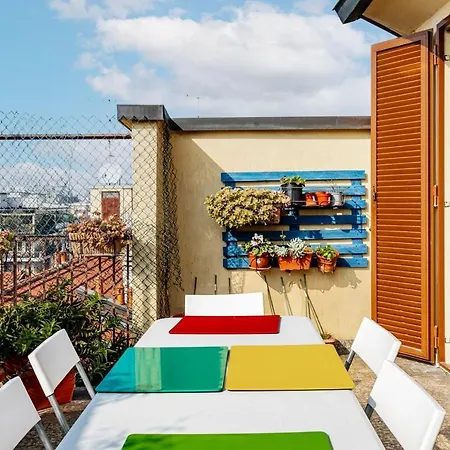 Center Rooftop With Terrace In Porta Romana Apartment *