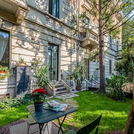 Private Garden&metro 2 Min - Wooden Wave Flat Apartamento