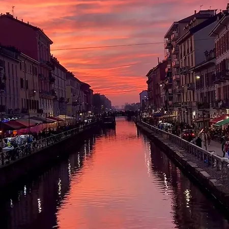 Lägenhet Navigli Retreat True Vibes Milano