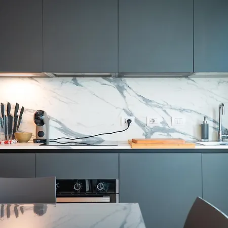 Crespi Terrace, Private Parking, A Few Steps From The Metro Lägenhet *