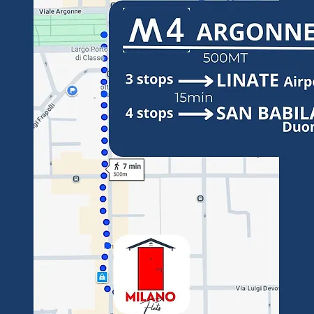 M4 - Private Garage - Linate Airport - Self Checkin - Lomellina - Milanoflats *